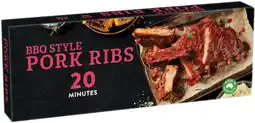 IGA BBQ Style Pork Ribs offer