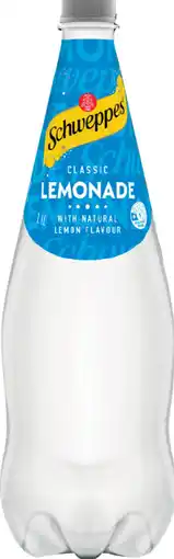 IGA Schweppes Mixers, Soft Drink or Natural Mineral Water 1.1 Litre Selected Varieties offer