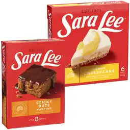 IGA Sara Lee Pudding 475g or Cheesecakes 360-425g Selected Varieties offer