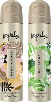 IGA Impulse Body Spray Selected Varieties offer