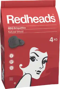 IGA Redheads BBQ Briquettes offer