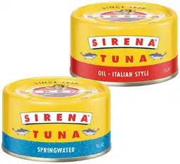 IGA Sirena Tuna Selected Varieties offer