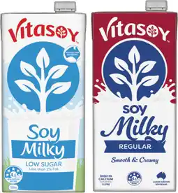 IGA Vitasoy Soy Milky Long Life Milk Selected Varieties offer