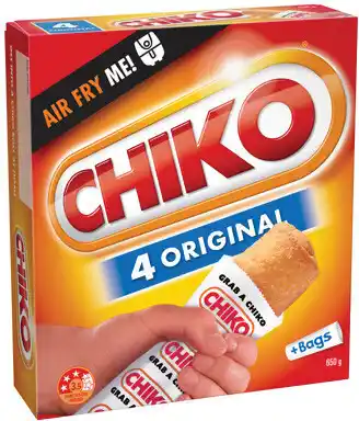 Chiko Original Rolls 4 Pack or Corn Jacks 5 Pack