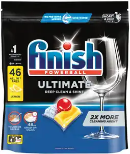 IGA Finish Ultimate Dishwashing Tablets Lemon offer