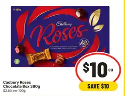 IGA Cadbury Roses Chocolate Box offer