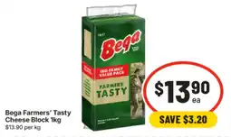 IGA Bega Farmers' Tasty Cheese Block offer