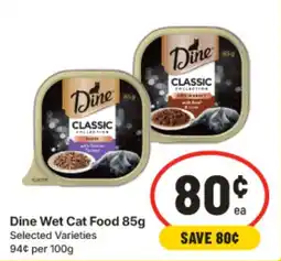 IGA Dine Wet Cat Food offer