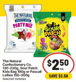 IGA The Natural Confectionery Co. Sour Patch Kids Bag offer