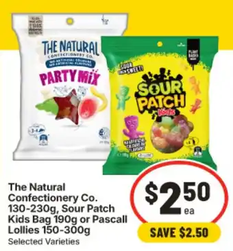 IGA The Natural Confectionery Co. Sour Patch Kids Bag offer