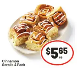 IGA Cinnamon Scrolls offer