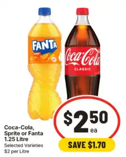 IGA Coca-Cola, Sprite or Fanta offer