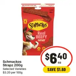 IGA Schmackos Strapz offer
