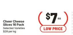 IGA Cheer Cheese Slices offer