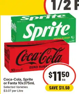 IGA Coca-Cola, Sprite or Fanta offer