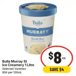 IGA Bulla Murray St Ice Creamery offer