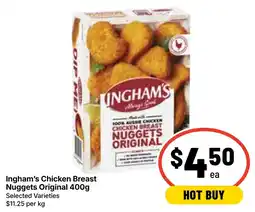 Ritchies Ingham's Chicken Breast Nuggets Original offer