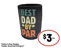 Ritchies Father's Day Stubby Holder Assorted Designs offer