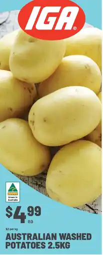 Ritchies Australian Washed Potatoes offer
