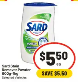 IGA Sard Stain Remover Powder offer