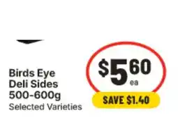 IGA Birds Eye Deli Sides offer