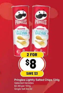Ritchies Pringles Lightly Salted Chips offer
