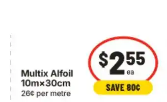 IGA Multix Alfoil offer