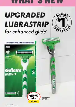 Ritchies Gillette Mach3 Sensitive Razor offer