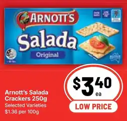 Ritchies Arnott's Salada Crackers offer