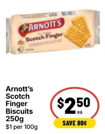 Ritchies Arnott's Scotch Finger Biscuits offer