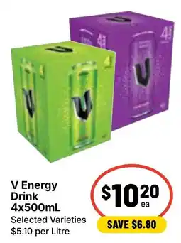 Ritchies V Energy Drink offer