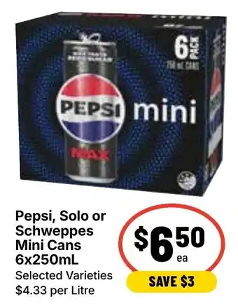 Ritchies Pepsi mini offer