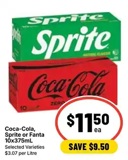 Ritchies Coca-Cola, Sprite or Fanta offer