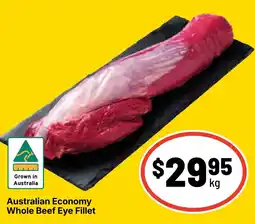 Ritchies Australian Economy Whole Beef Eye Fillet offer