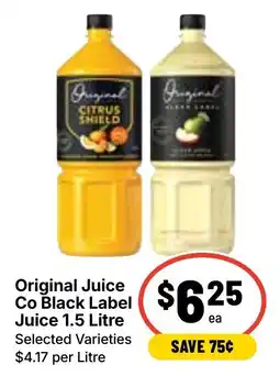 Ritchies Original Juice Co Black Label Juice offer