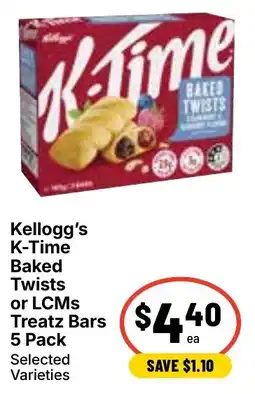 Ritchies Kellogg's K-Time Baked Twists offer