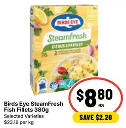 Ritchies Birds Eye SteamFresh Fish Fillets offer