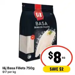 Ritchies I&j Basa Fillets offer