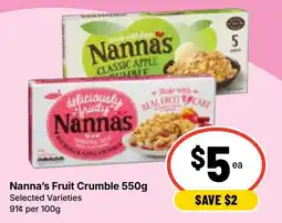 Ritchies Nanna's Fruit Crumble offer