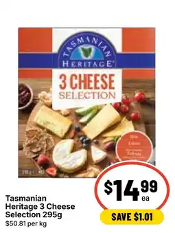 Ritchies Tasmanian Heritage 3 Cheese Selection offer