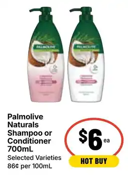 Ritchies Palmolive Naturals Shampoo or Conditioner offer