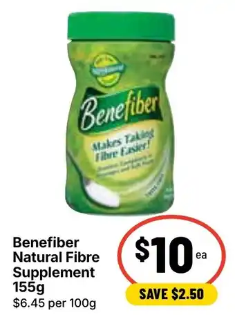 Ritchies Benefiber Natural Fibre Supplement offer
