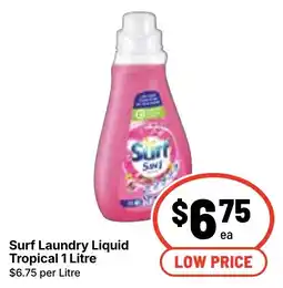 Ritchies Surf Laundry Liquid Tropical offer