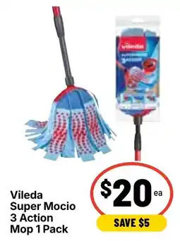 Ritchies Vileda Super Mocio 3 Action Mop offer