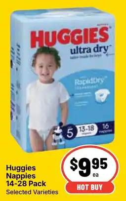 Ritchies Huggies Nappies offer