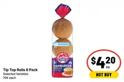 Ritchies Tip Top Hamburger Rolls offer