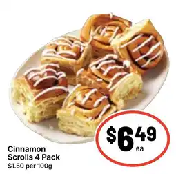Ritchies Cinnamon Scrolls offer