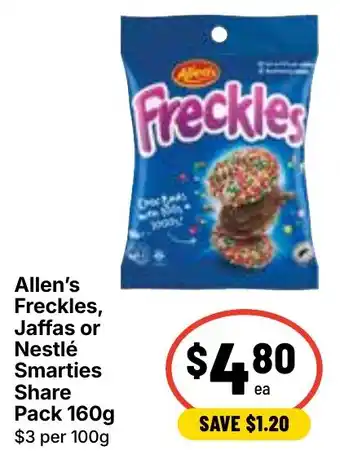 Ritchies Allen's Freckles offer