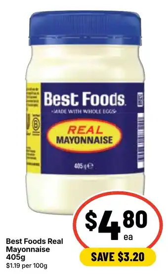 Ritchies Best Foods Real Mayonnaise offer