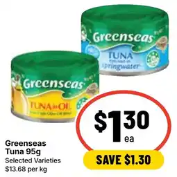 Ritchies Greenseas Tuna offer